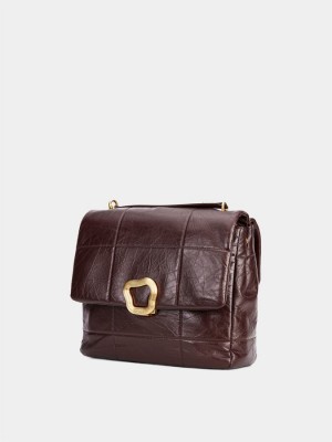 Bolsas Songmont Chocolate Large Mujer Rojas Marrones | QCV6819PO